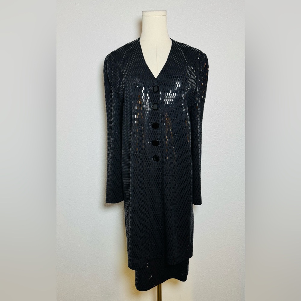 St. John Evening by Marie Gray Vintage Sequin Skirt Set size 4/8
